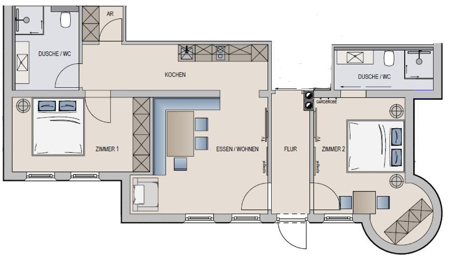 Haus Dominik Apartment ซี ภายนอก รูปภาพ